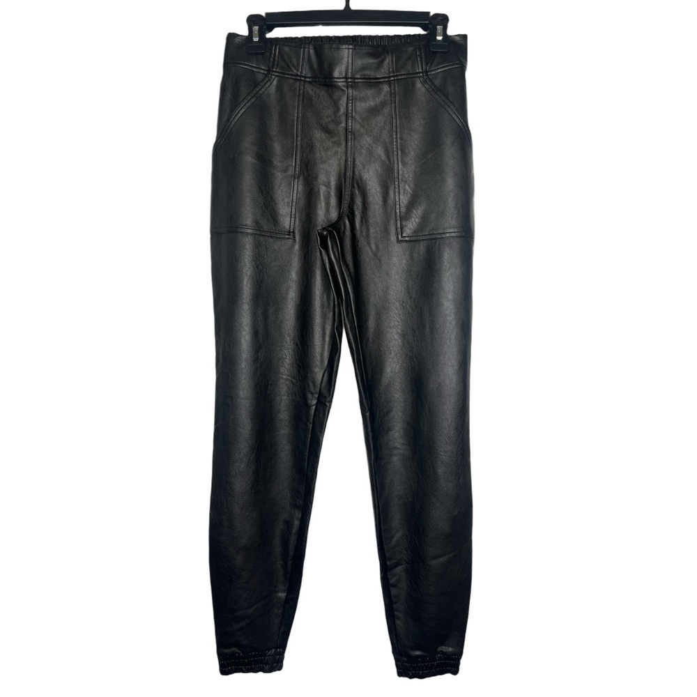 Spanx Faux Leather Jogger Pants